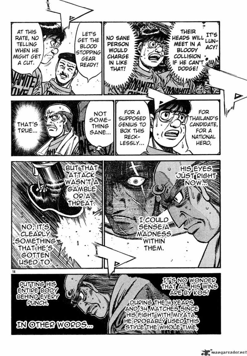 Hajime no Ippo: Fighting Spirit, Chapter 730 image 13